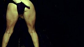 Ebony Sub Suffers Deepthroat Bondage and Whipping Torment