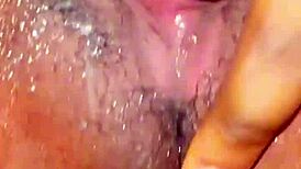 wet pussy masturbation with big natural tits and tight pussy in public homemade babe