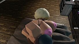 Bbw Gets Used By Bbc In Roblox R34 Style