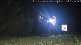 Meeting Two Fans At The Club Leads To Outdoor Encounter