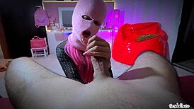 my bandit whore girlfriend gets milked with massage until the last drop