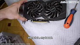 I Got An RTX 5090 And A Blowjob In One Visit To My Ex