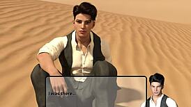 Let's Play Absurd Temptation Demo With Shaved Blonde Character