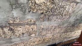 Pawg teen loves risky public fuck with big ass and cum