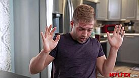 Cougar MILFs Stalk New Renter For Doggy Fucking And Deepthroat Blowjobs