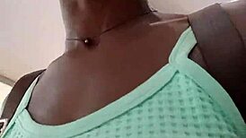 that nigerian bitch visits mall then masturbates in bathroom