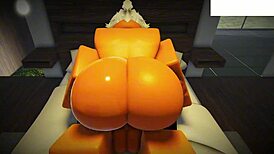 Roblox骚货硬核无套被内射灌满