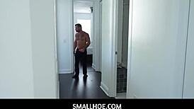 smallhoe tiny latina teen step daughter destroyed by step dad