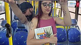 Student Gets Groped by Old Man on Public Bus