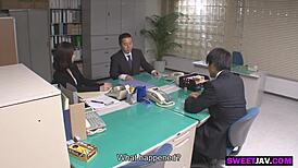 Japanese police lady shows off hairy pussy in Indonesian teen scene.