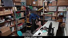 i catch the teen redhanded and punish her