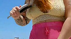 i got a lovr who works at the beach n now i go almost naked jus to make him hard