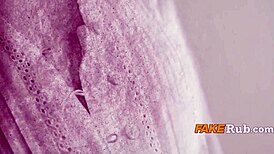 Girls Play with Statue Toy