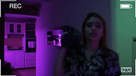 Yaira masturbates solo with big natural tits and ass