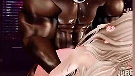 Punishing Good White Female With Big Ass In Imvu