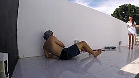 Latina Amateur Gets Assfucked With Monster Cock On Construction Site