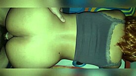 Taboo babe bent over for ass blowjob and anal muff diving