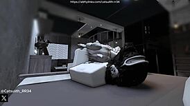 Quietly Fucking A Fan On The Bed. What Do You Think?