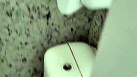 public bathroom handjob on small cock?