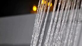 Teasing Feet Flashing in Homemade Hot Tub Spanking Video