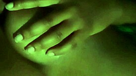 Licking my nipples feels so good at night, you know? 😘