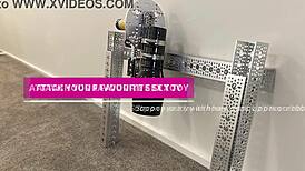 lap dancer fucks world's best sex machine with toys masturbation?