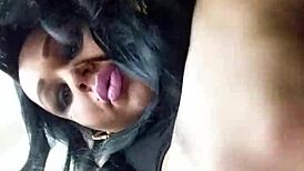 Two Mature Lesbians Engage in Passionate Kissing