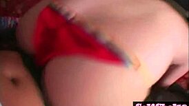 Sexy Andi gives lap dance rubbing pussy 😍