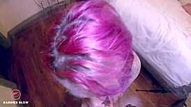 lily noel feels intense pleasure from baddies blow