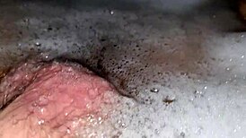 Teasing Feet Flashing in Homemade Hot Tub Spanking Video