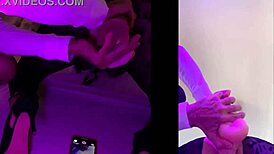 Milf Wife Handcuffed and Assfucked by Neighbor with Dirty Talk