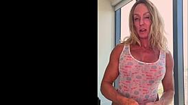 Bold Milf Tries On Sheer Bikini And Sling Swimsuits