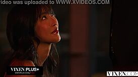 Fibi Euro and Emiri Momota share huge cock in steamy threesome