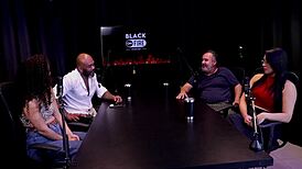 she puts it all in mouth during lesbian casting