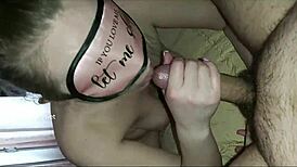 daddy, fuck my tight pussy and cum on tits?