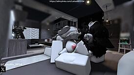 Quietly Fucking A Fan On The Bed. What Do You Think?