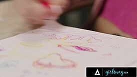 Girlsway - Milf Shay Sights Teams Up With Teacher Reagan Foxx To Discipline Stepbae Demi Hawks!