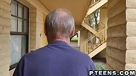 Experienced Blonde Teen 18+ Relishes Two Hard Dicks in Wild Threesome. Her Heart Races with Every Deep Thrust.