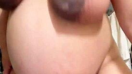 pregnant arab wife teasing me on webcam