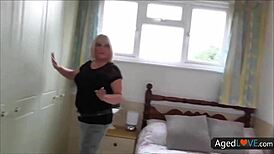 OldNanny features redhead and raven head mature lesbians in steamy fingering and solo play