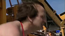 Lana woods comes to the construction site for a good anal fuck.