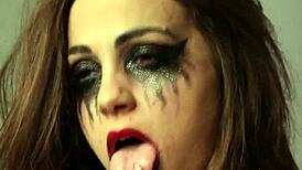 Musical Tease Photo Shoot With Abigail Mac