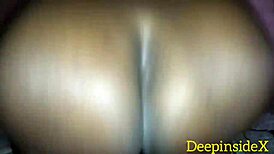 Ebony rides my big dick so skillfully.