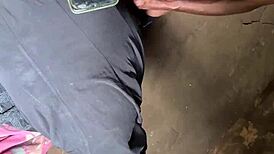 Did you see how much pleasure I got in this live outdoor sex?