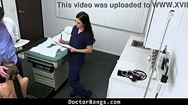 horny patient naughty with doctor