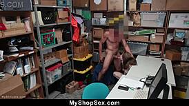 mall cops search on the teen 18+ yielded more incriminating evidence of theft - myshopsex?