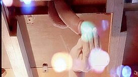 Detailed milking session with leaking pre cum and teasing foreplay