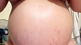 pregnant arab wife teasing me on webcam