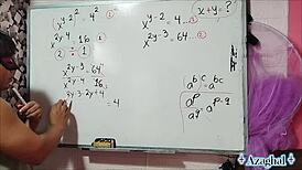 25 Sexual Erotic Math X Y In Bedroom With Asian Nerd