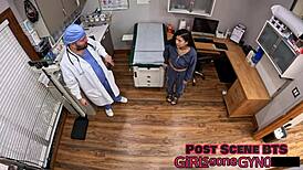 bratty orphans cheerleading physical - mya getting her ass fingered and fucked